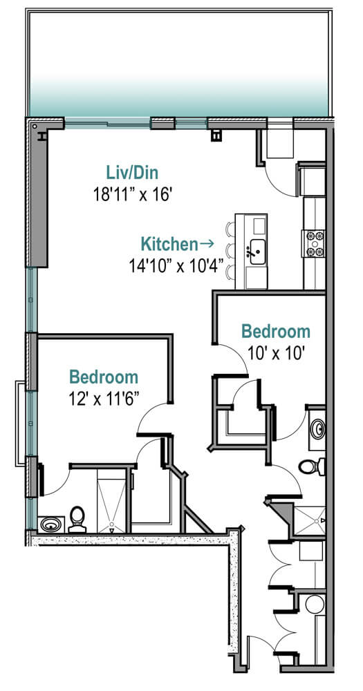 Floor Plan: DD